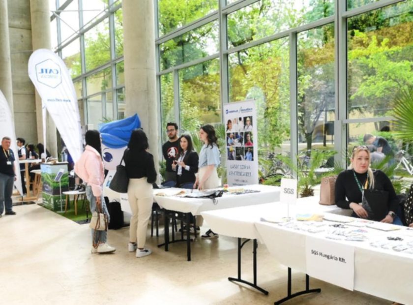 A record number of companies participated in the University of Debrecen Professional Day
