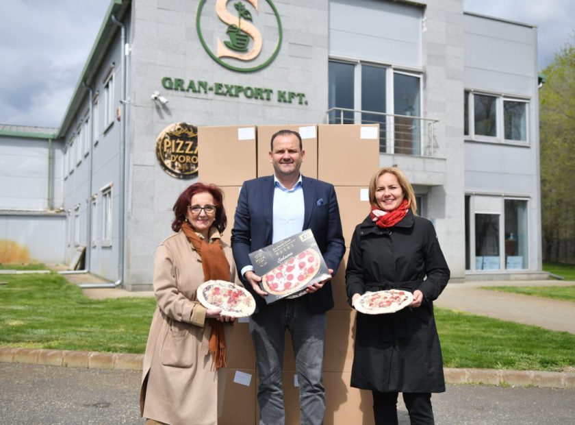 High-value pizza product donation reaches thousands of families in Debrecen