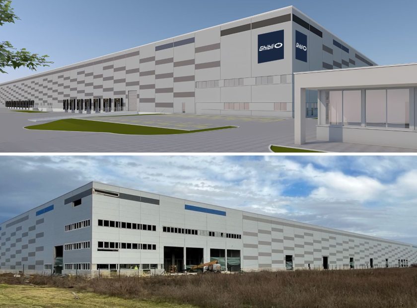 New, 22 thousand square metre logistics centre for rent in Debrecen