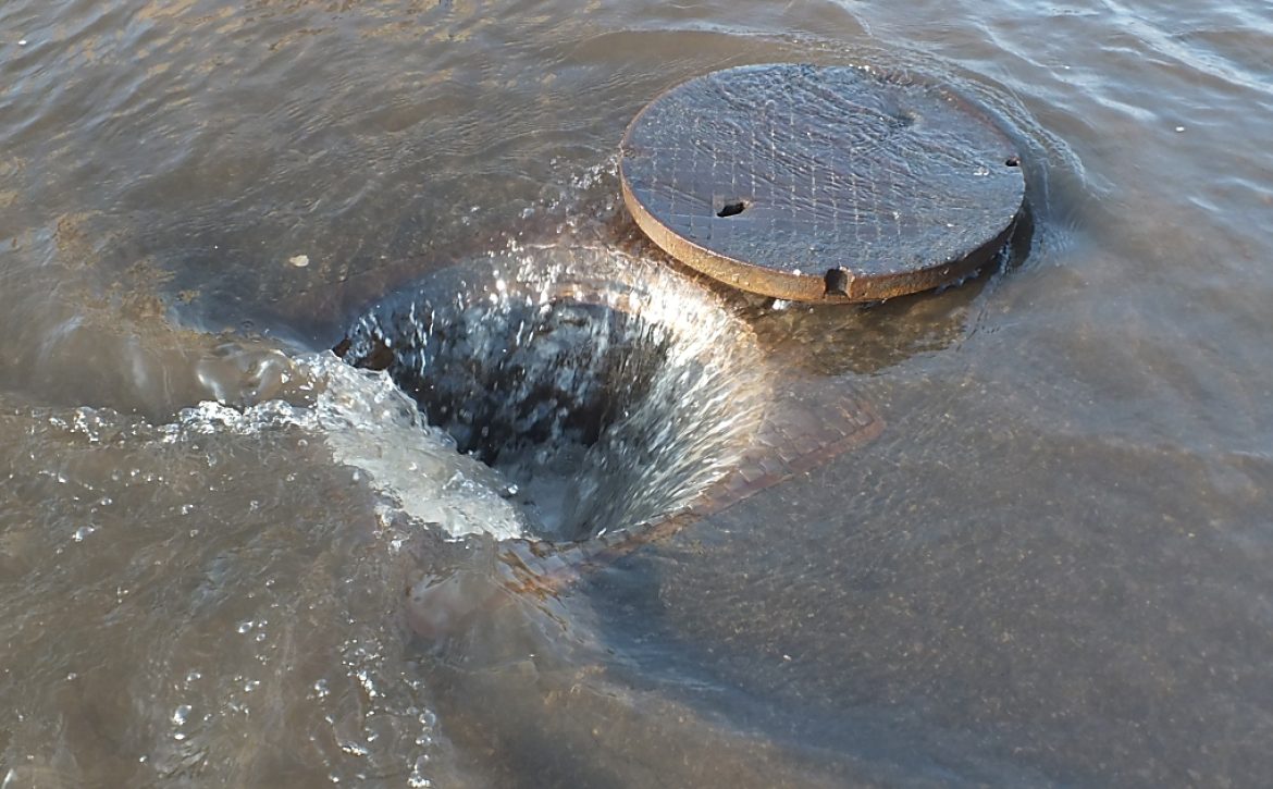 Pipe burst in Debrecen