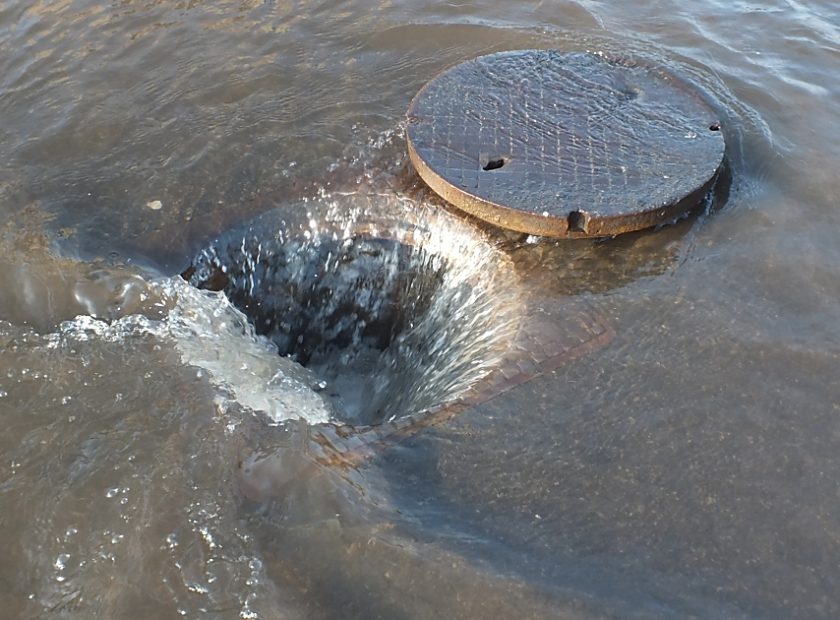 Pipe burst in Debrecen