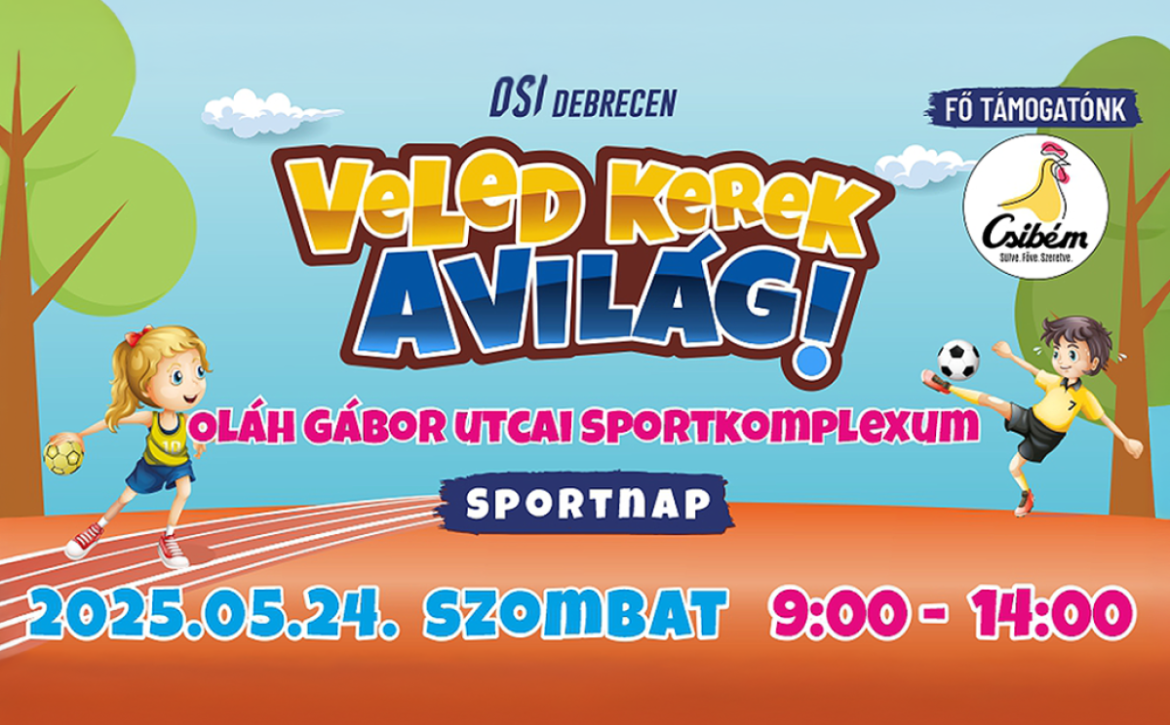 Sports day in Debrecen is back in May