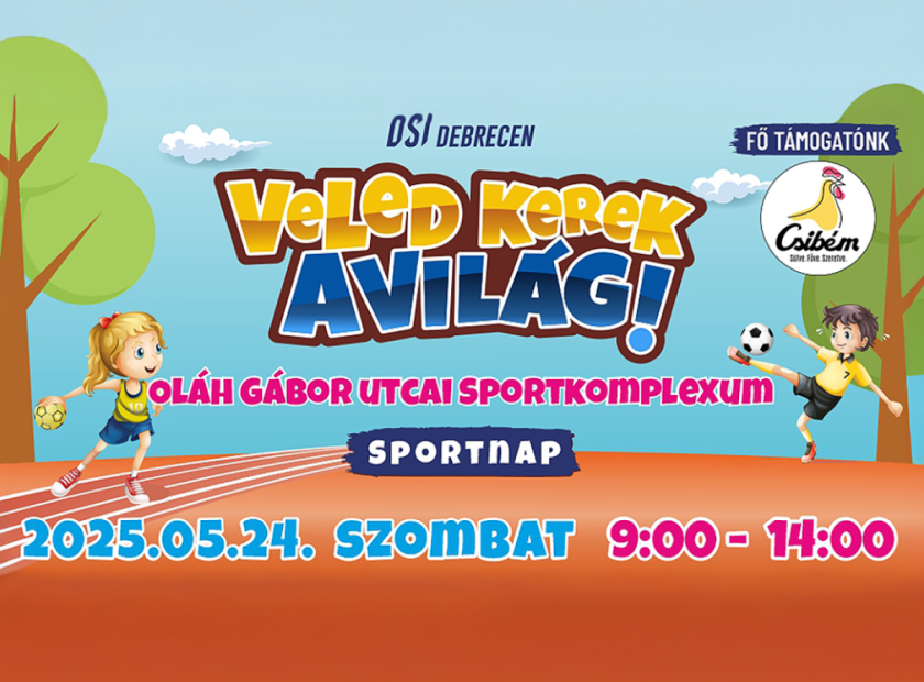 Sports day in Debrecen is back in May