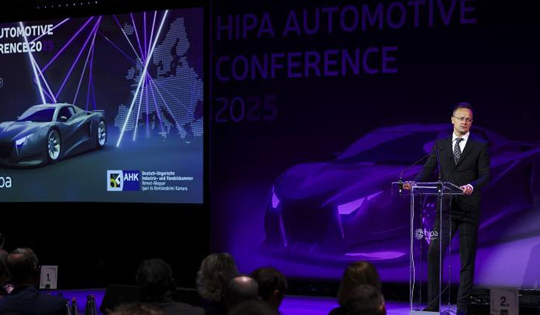 FM Szijjártó: Hungary among the leading car manufacturing countries