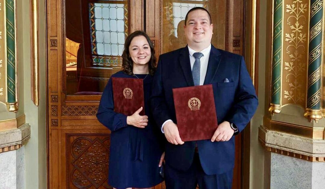 Debrecen paramedics also received recognition at the House of Parliament