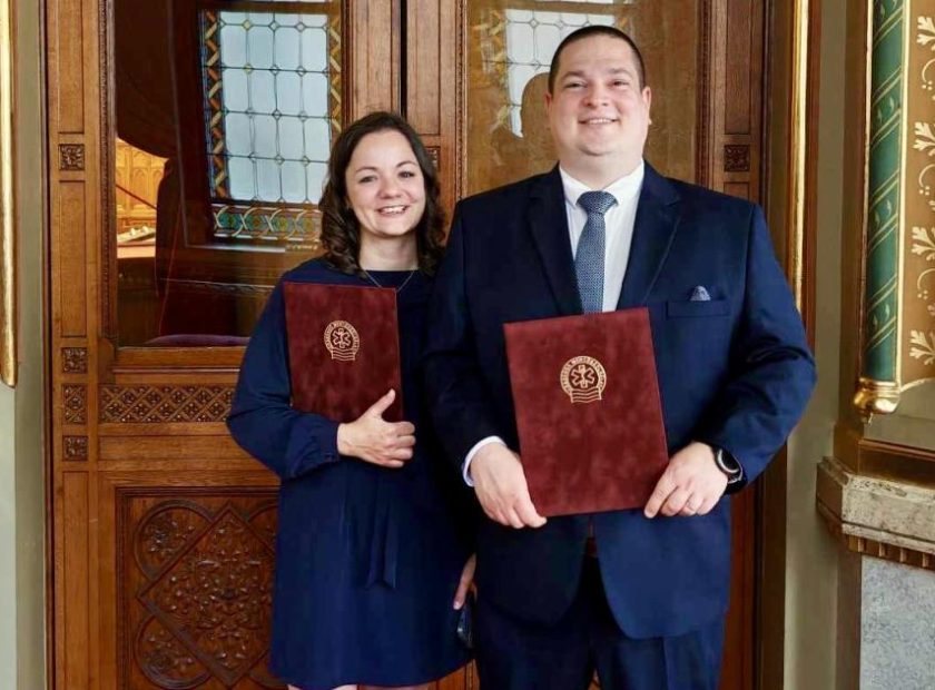 Debrecen paramedics also received recognition at House of Parliament