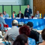 Residents were introduced to upcoming development plans for the southeastern part of the city during a community forum