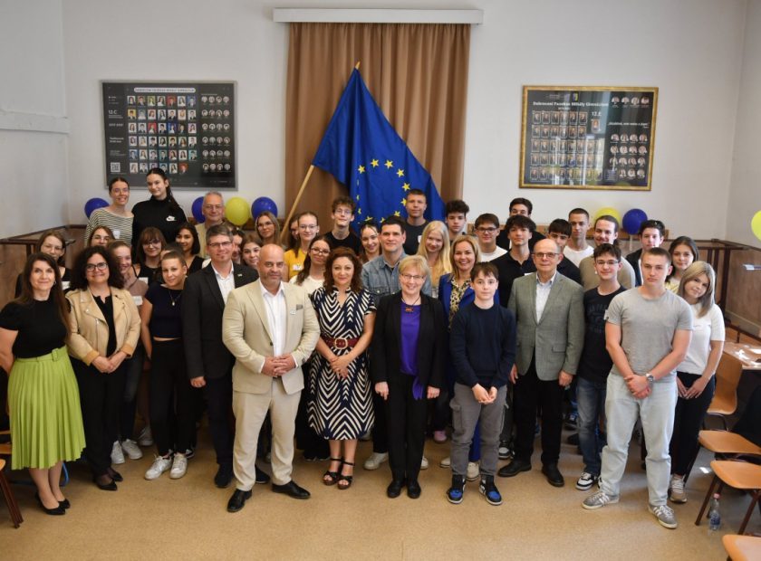 Equal opportunities were the theme of Europe Day at Fazekas Grammar School
