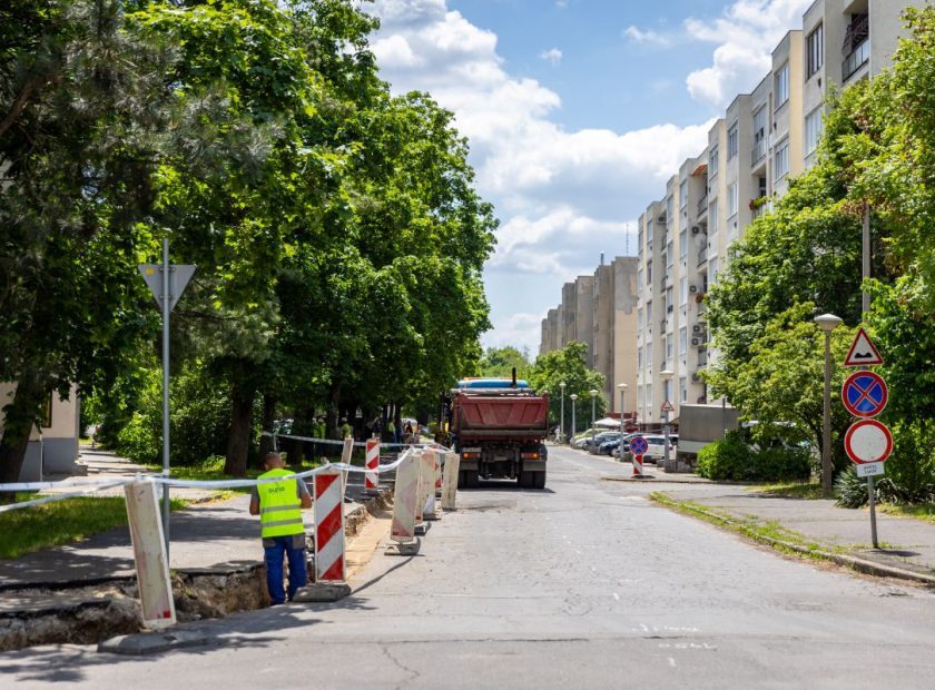 Large-scale road renovations continue in Debrecen- a section of Zöld Street will be renovated