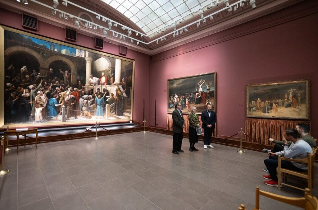 Golgotha Returns Home: Munkácsy Mihály’s Trilogy to be Displayed Together Again in Debrecen