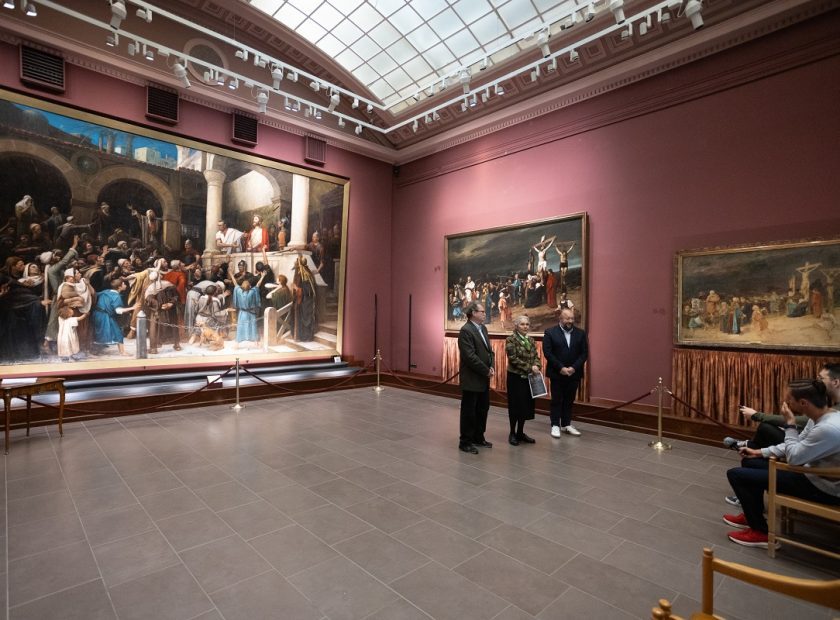 Munkácsy Mihály Trilogy Debrecen Deri Museum Hungary