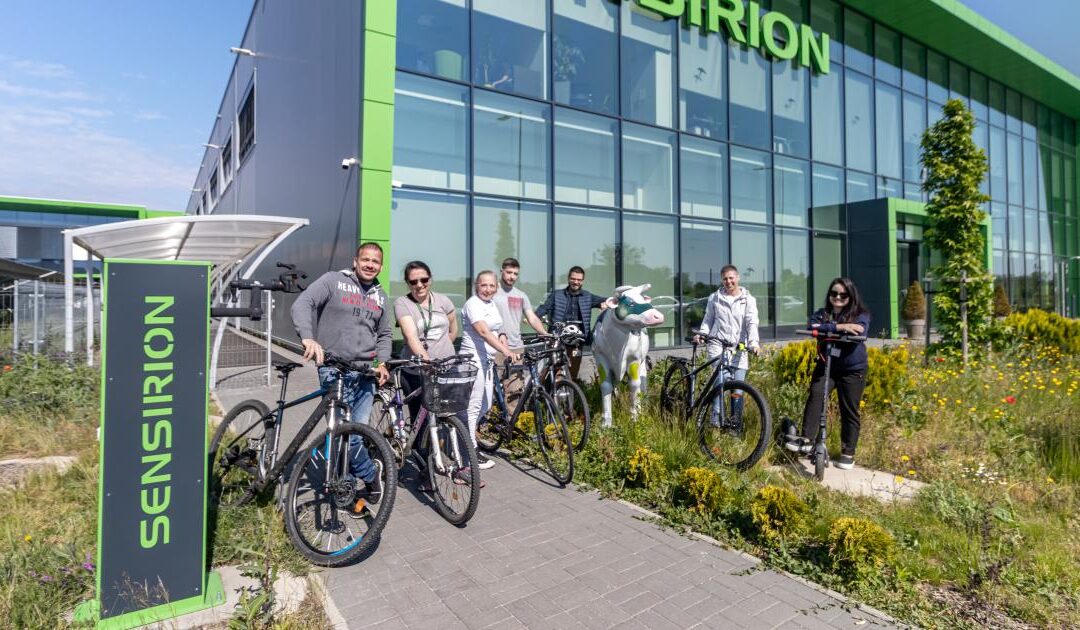 Sensirion employees also joined the “Cycle to Work” campaign