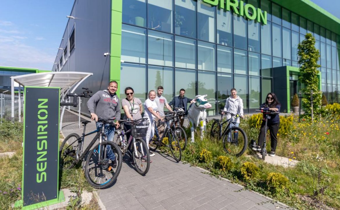 Sensirion employees also joined the Cycle to Work campaign