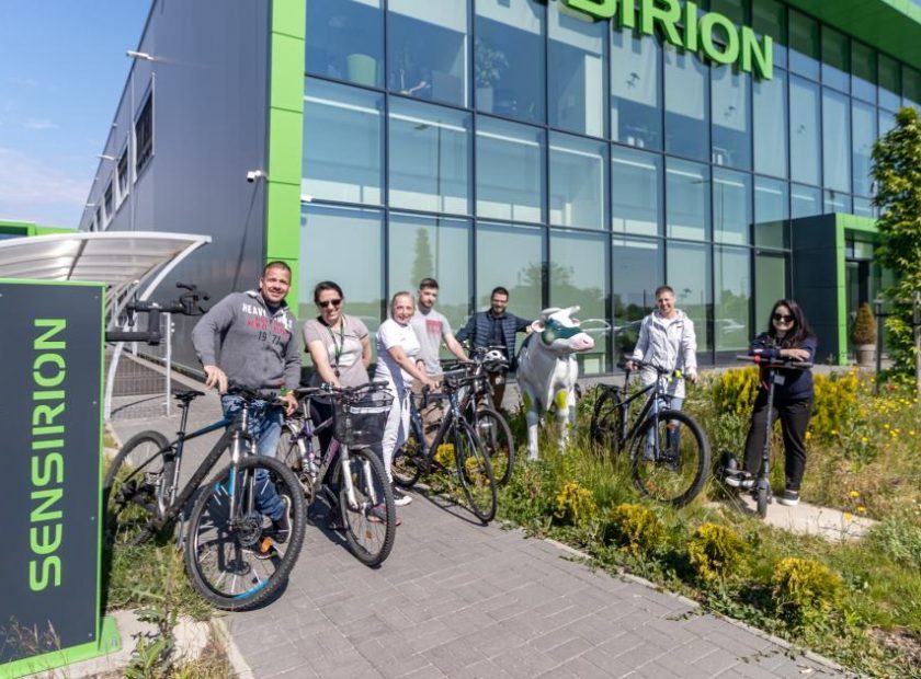 Sensirion employees also joined the Cycle to Work campaign