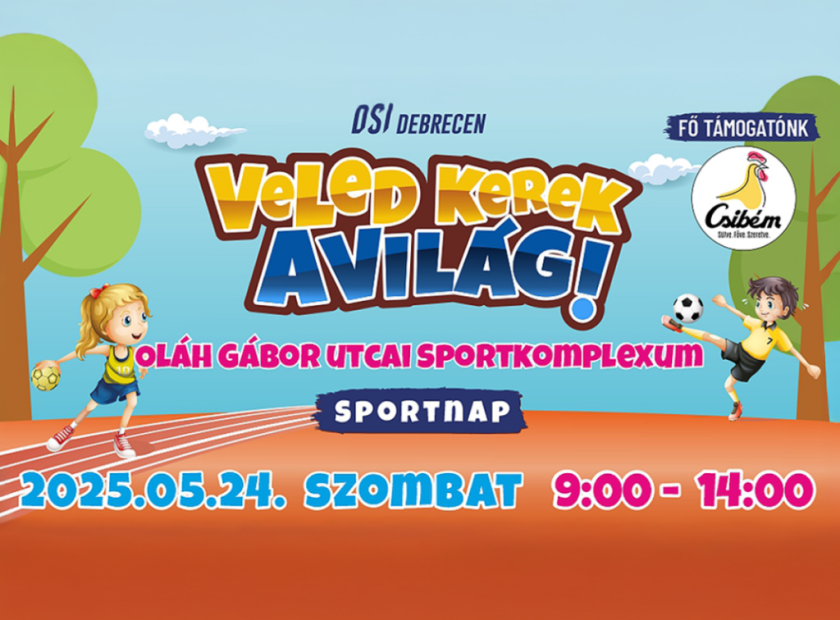 Sports day in Debrecen is back in May