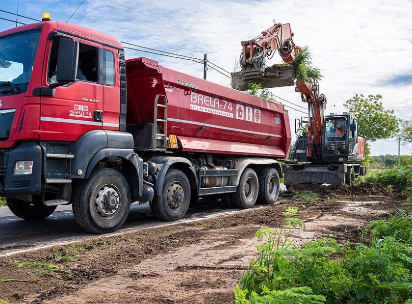 The last section of the road between Debrecen and Ondód to be reconstructed