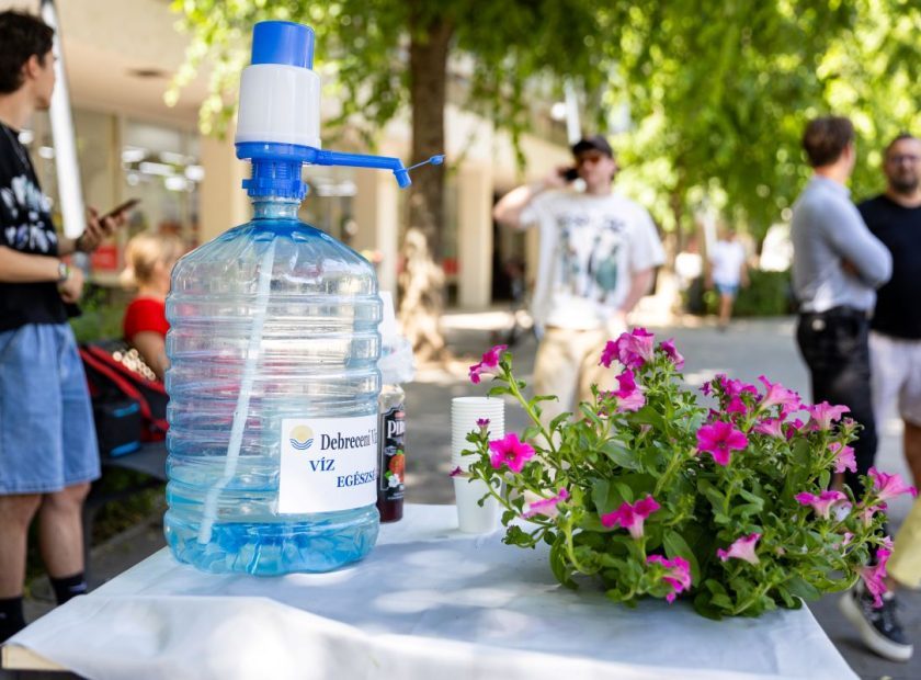 Debrecen takes care of its residents even during the heat alert