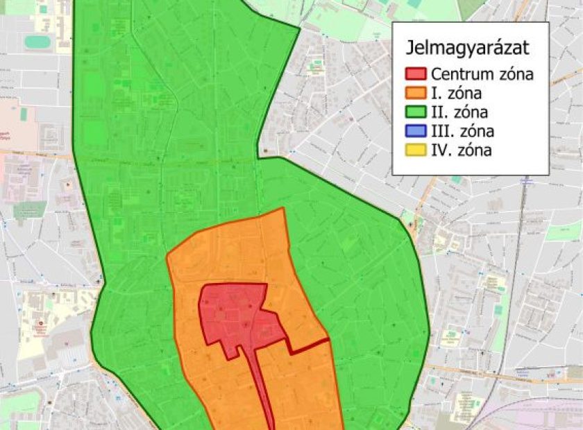Facilitation and simplification in the creation of new parking zones