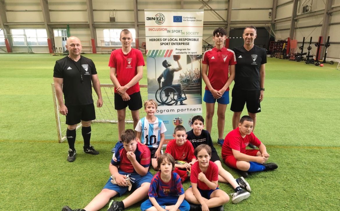 Inclusive football programme at DVSC Academy