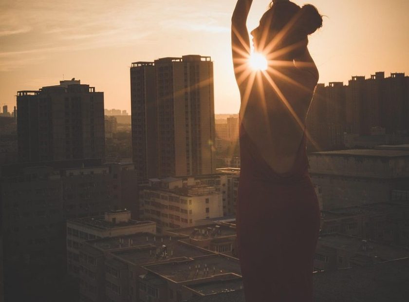 June Rooftop Yoga on the Top of the Kölcsey Centre