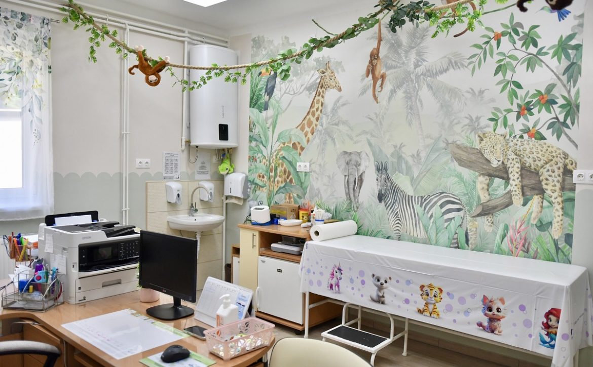 Renovation of the general paediatric practice at 1 Thomas Mann Street