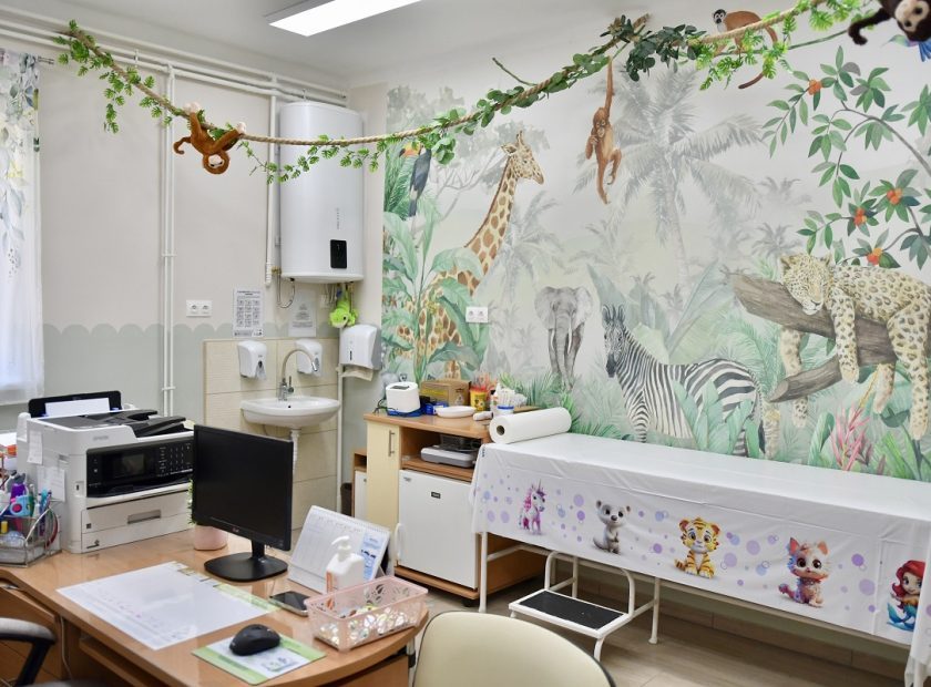 Renovation of the general paediatric practice at 1 Thomas Mann Street