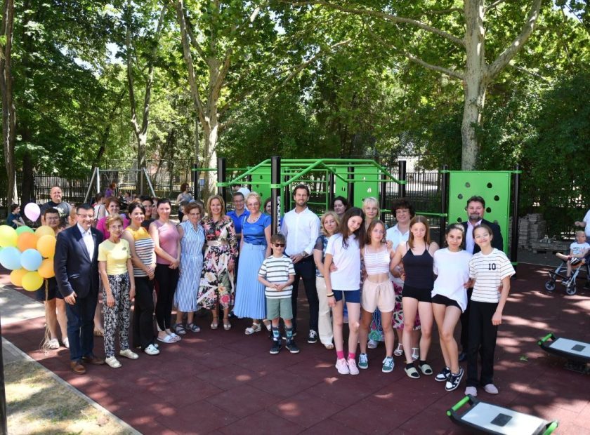 The rehabilitation centre of the Pediatric Clinic has been expanded with a modern movement development park