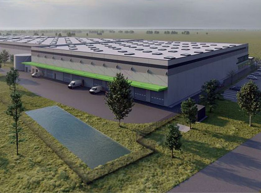 An international company leased the logistics hall completed in Debrecen