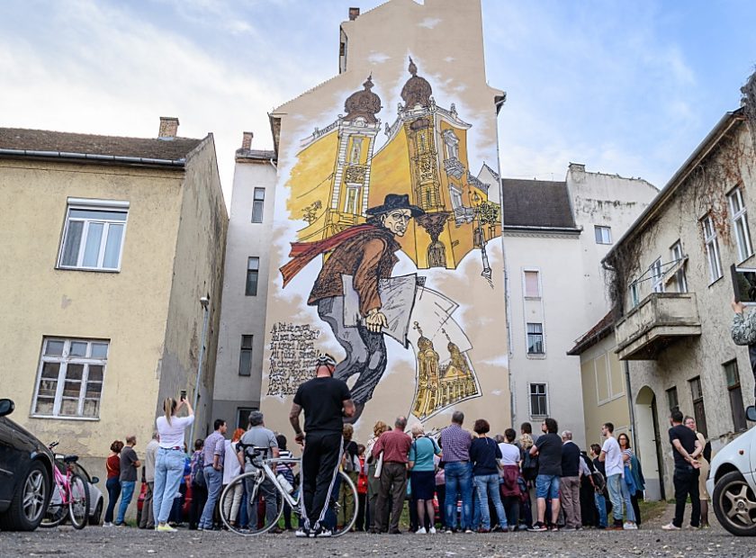 Another mural painting will soon decorate Debrecen