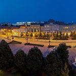 Debrecen's rebuilt main square was inaugurated 24 years ago