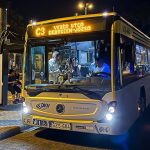 Night bus to Campus Festival