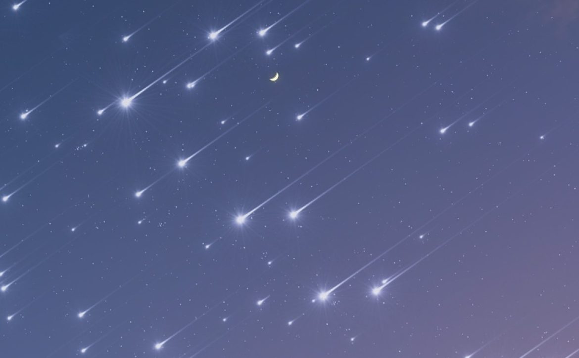 Perseid meteor shower