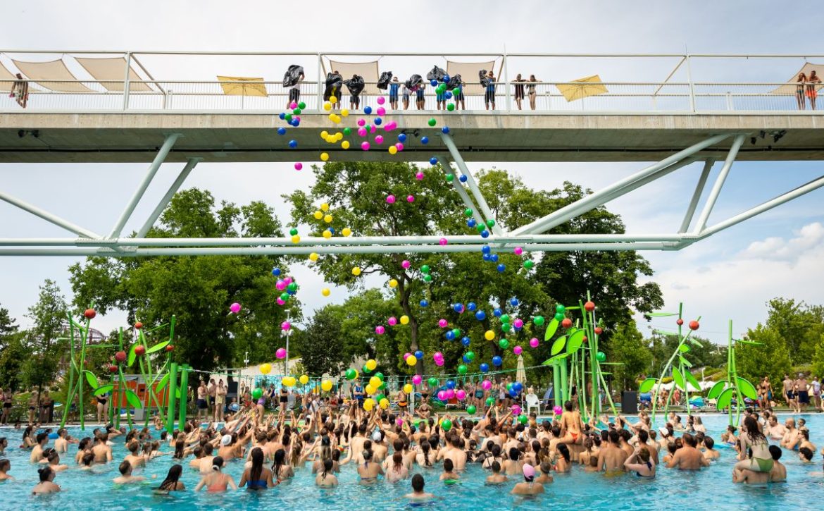 This year again, the Graduates’ Day was held at the Aquaticum Debrecen Strand