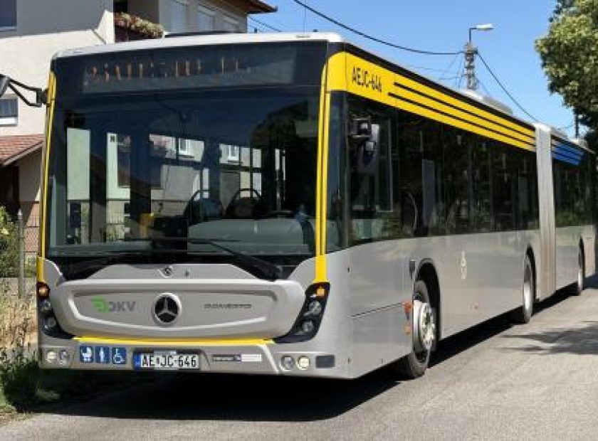 Two Debrecen bus services are changing due to the road works