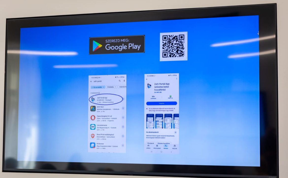 ZAFÍR Portal has been expanded with a mobile application