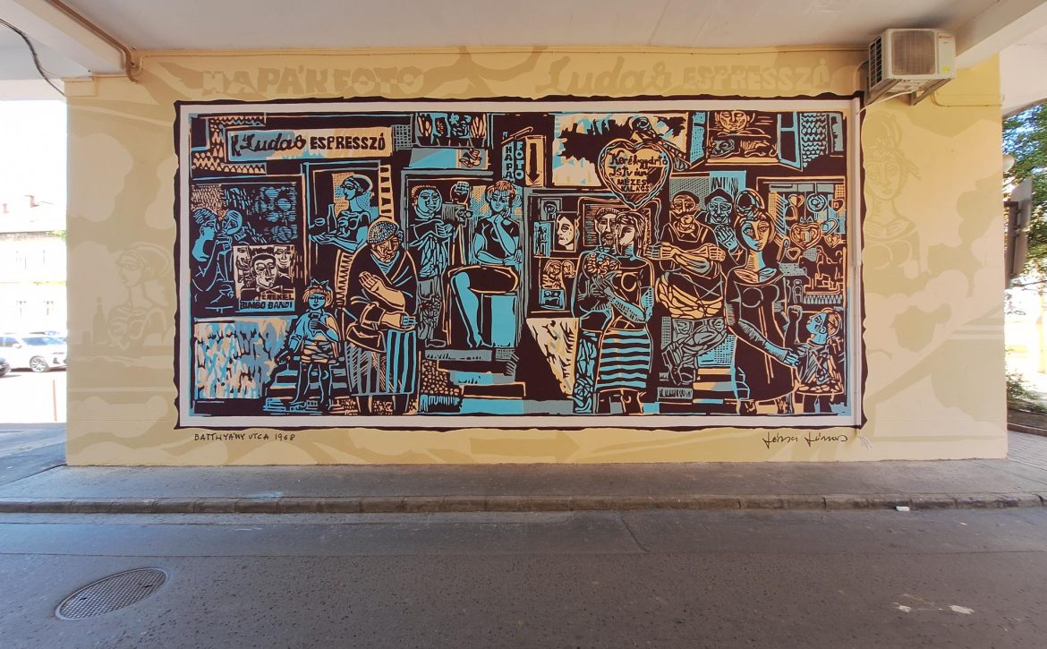 Batthyanyi Street Mural