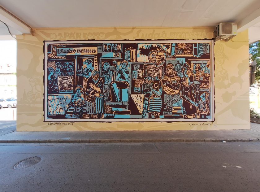 Batthyanyi Street Mural