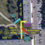 District heating pipeline section between Dózsa György Street and Ibolya Street is being renovated