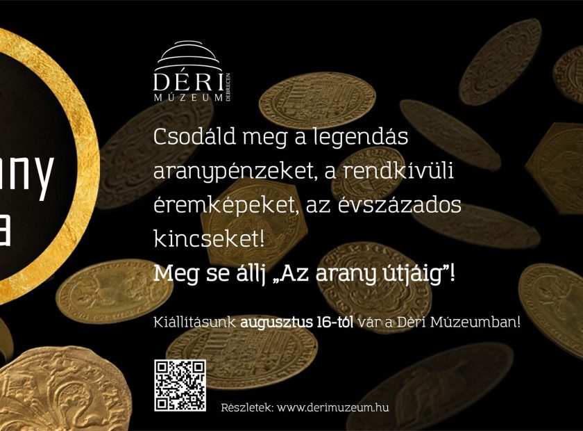 Exhibition The journey of gold – 700 years of the Hungarian gold forint opens