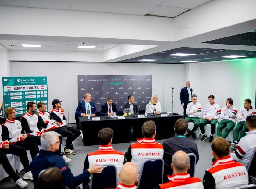  Davis Cup tennis tournament in Debrecen