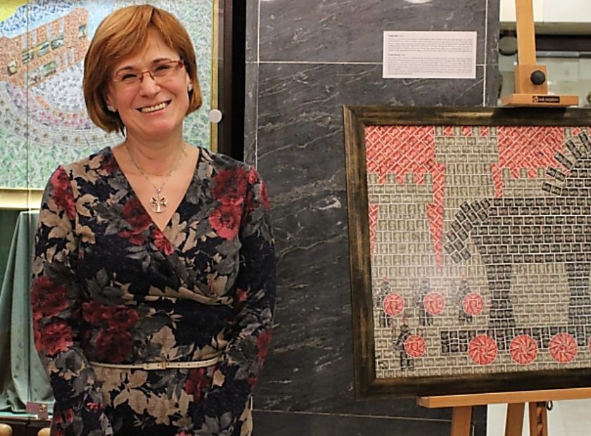 Judit Szendrei’s stamp artworks will soon be on display in Debrecen