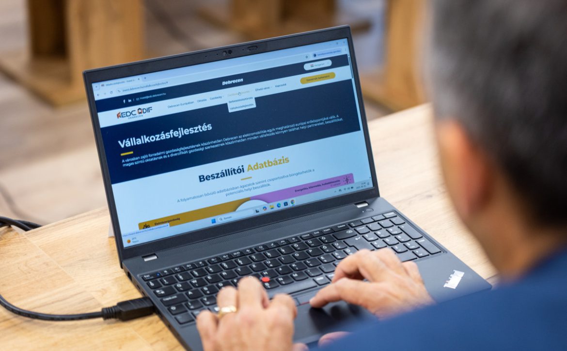 Online supplier platform has been created for companies in Debrecen