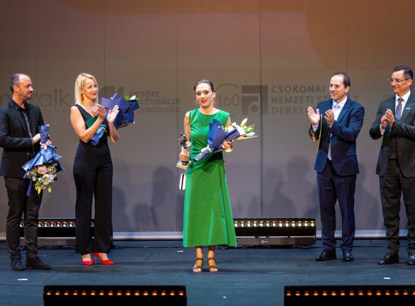 The 2025 Kaszás Attila Award was presented at the National Theatre Season Opening Ceremony