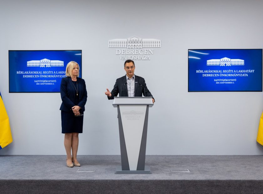 The Municipality of Debrecen supports housing with rental apartments