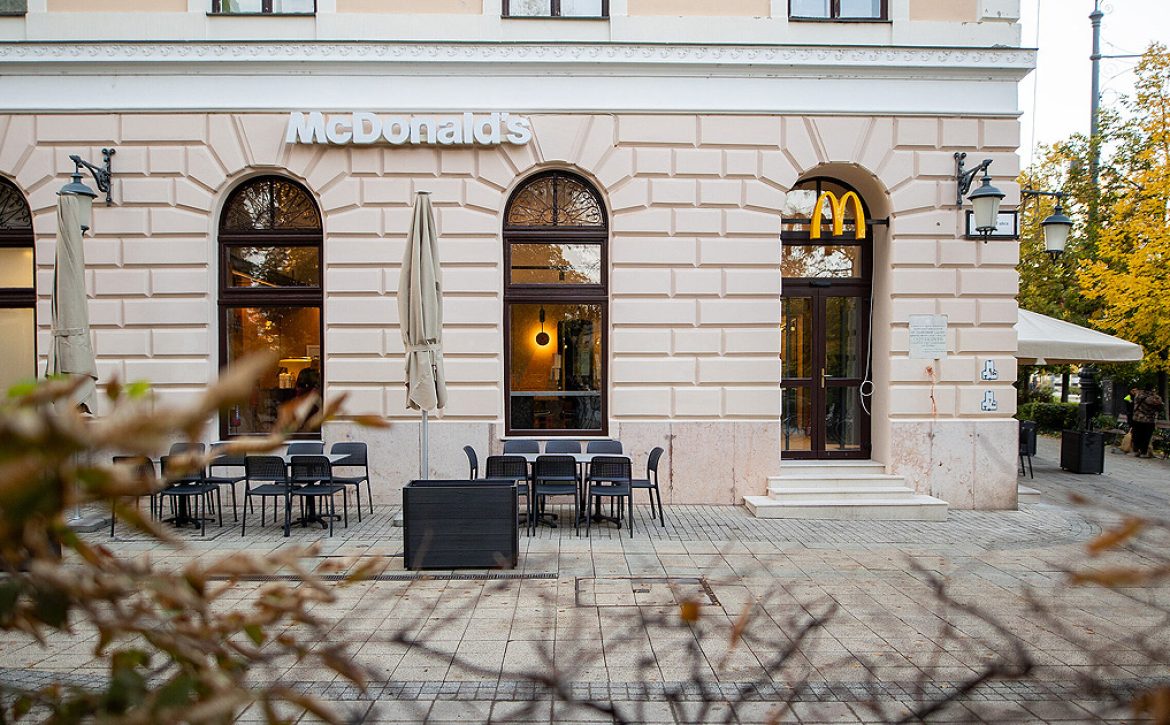 A new McDonald’s opened in Debrecen