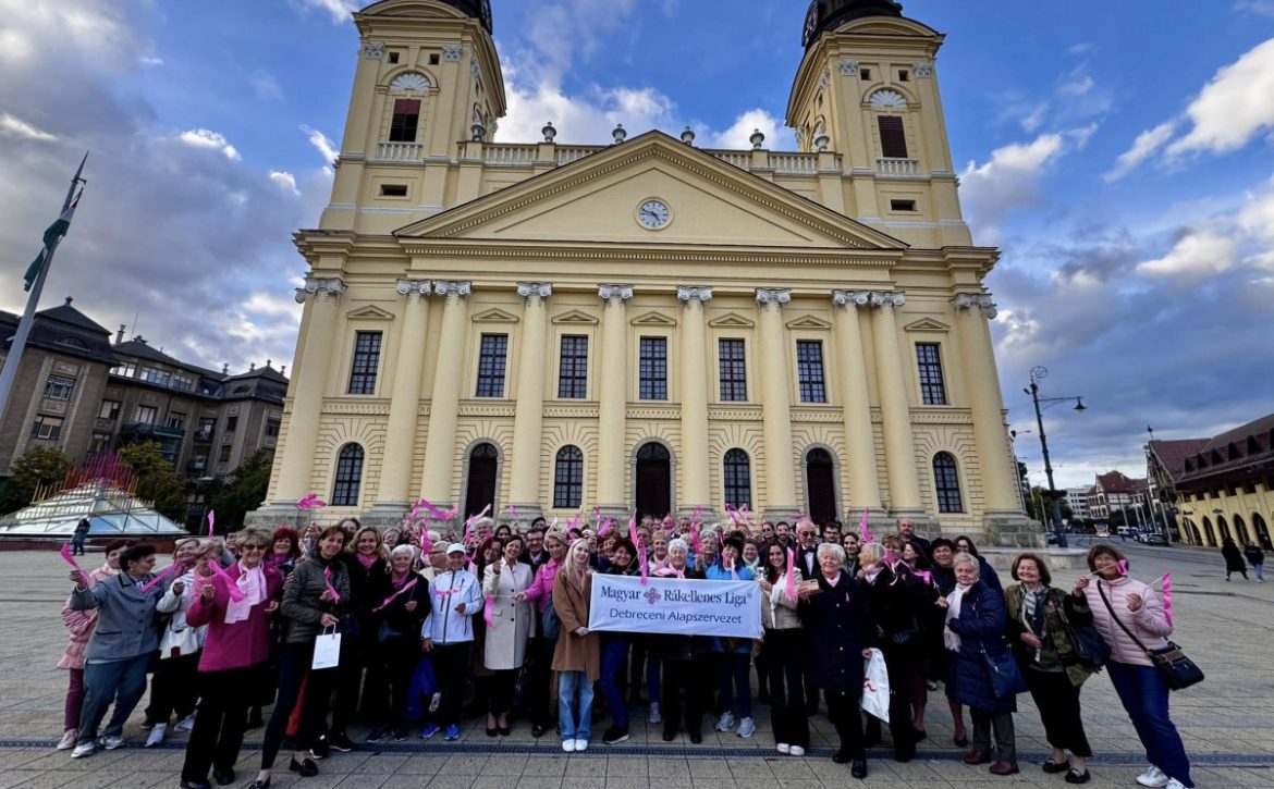 A walk in pink drew attention to the most common disease among women in Debrecen