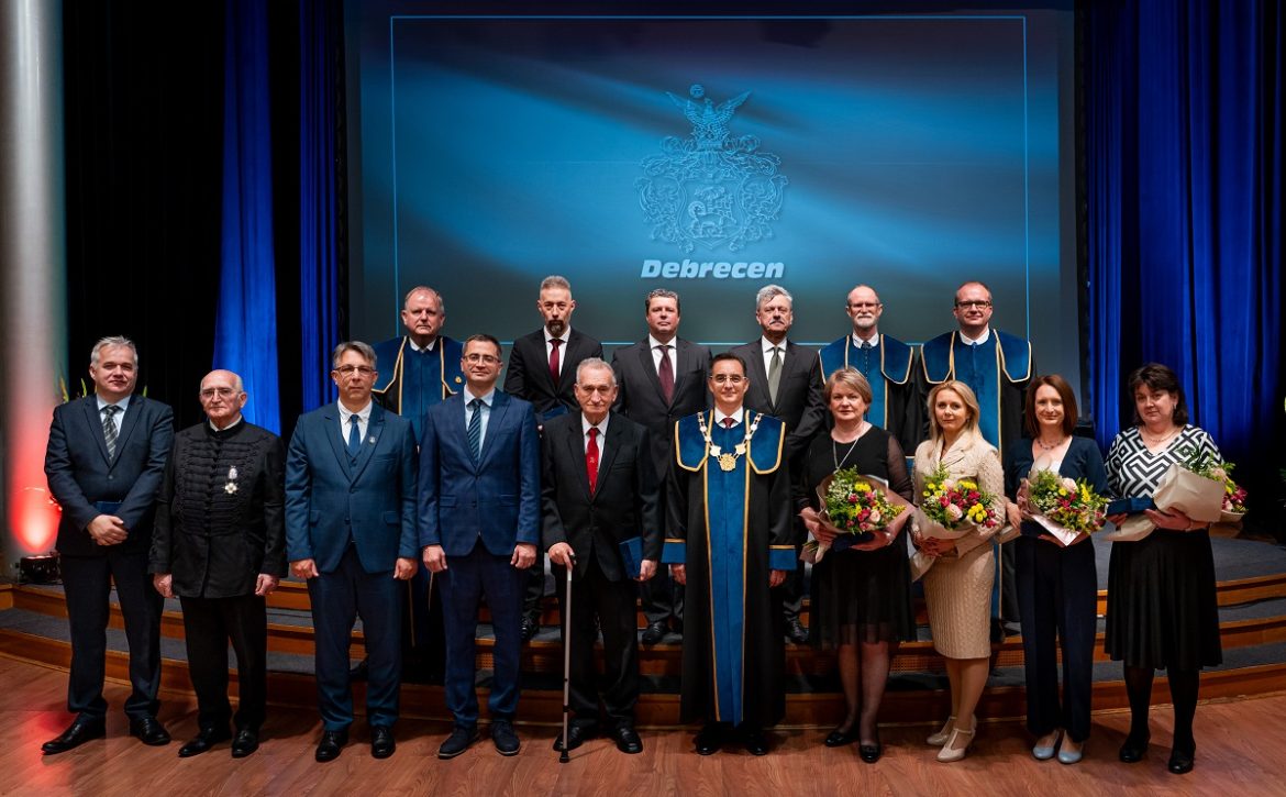 Awards in Debrecen on the occasion of October 23rd