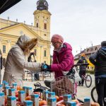 Community Bike Breakfast Held in Debrecen’s Main Square