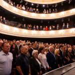 The Csokonai Theatre premiered with Bánk bán, and 160 years later, the same opera was performed again to celebrate the anniversary