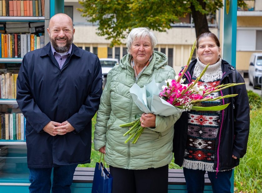 The books in Ady Park have been cared for over the past five years